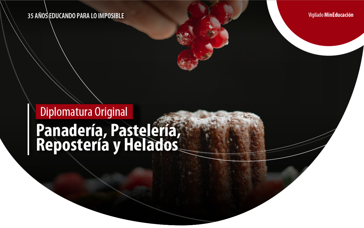 Diplomatura Original Panaderia, pastelería, repostería y helados