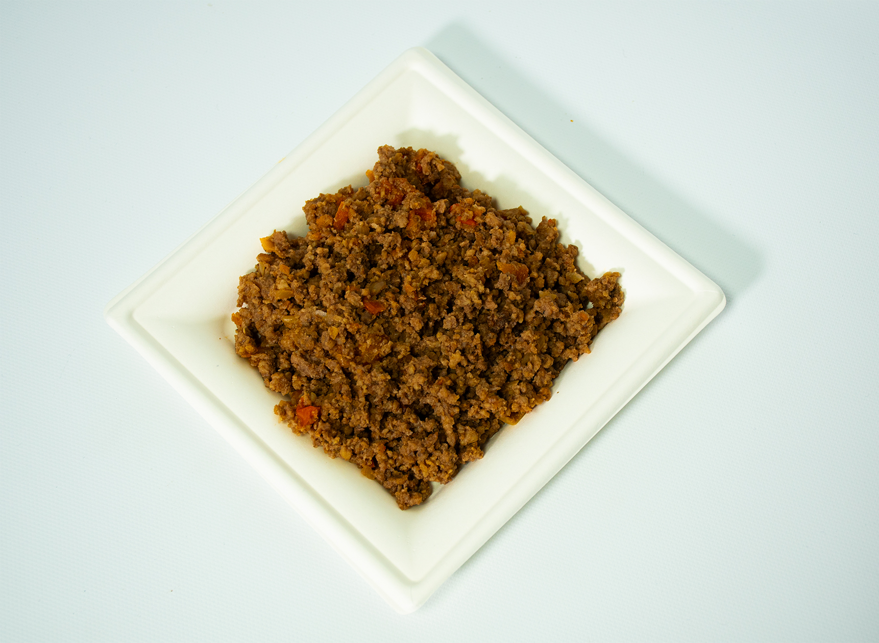 Porción de carne molida