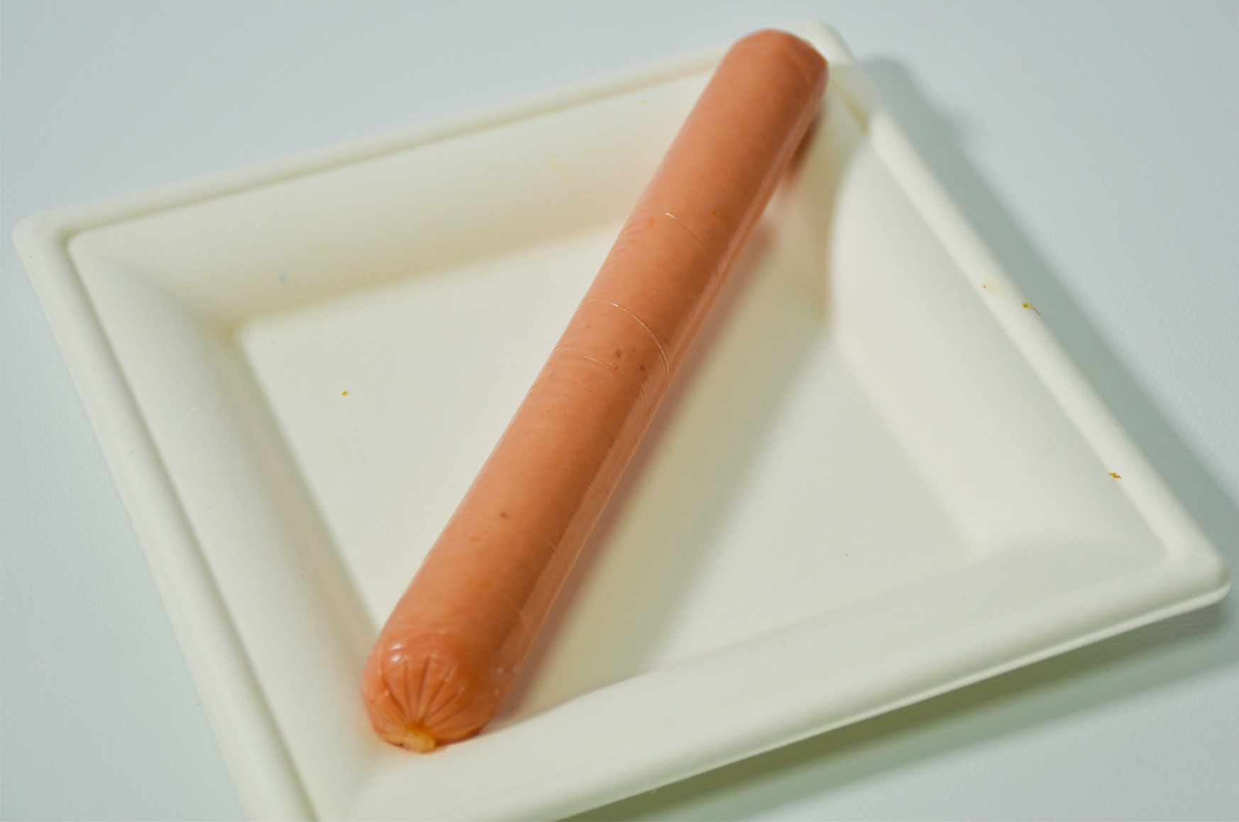 Porción salchicha sin procesar