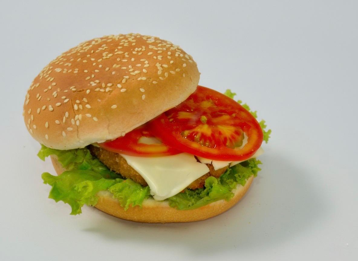 hamburguesa de pollo