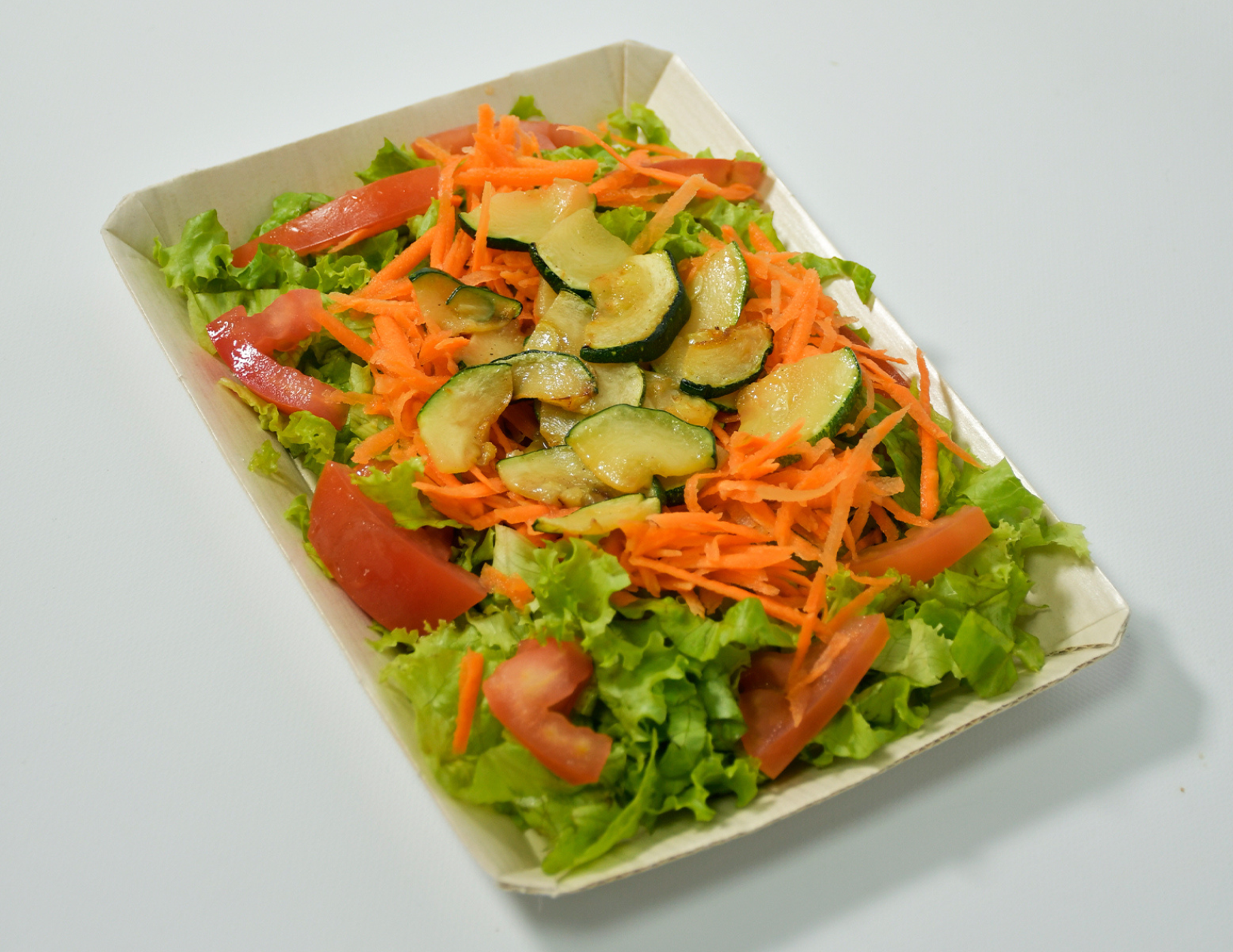 porción de ensalada