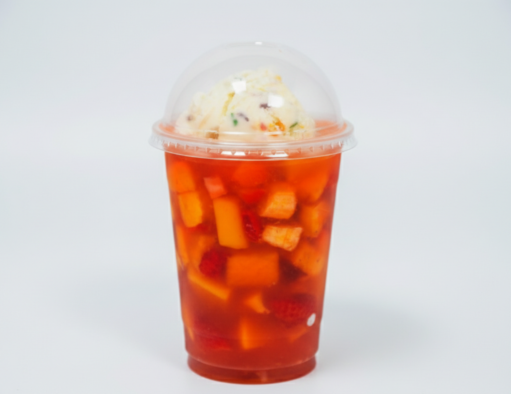 salpicón con helado