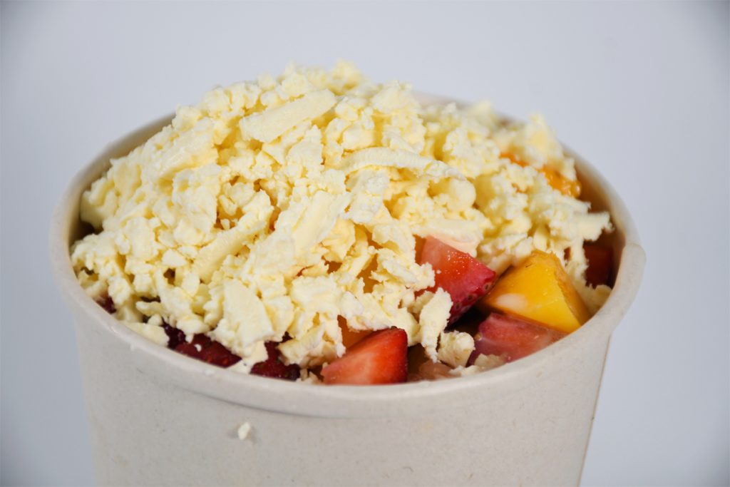 Ensalada de frutas sin helado