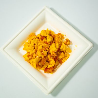 1 HUEVO REVUELTO CON HOGAO