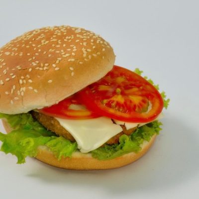 hamburguesa de pollo