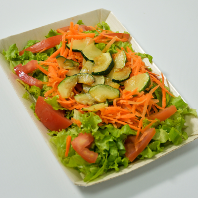 porción de ensalada